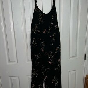 Torrid Black floral romper